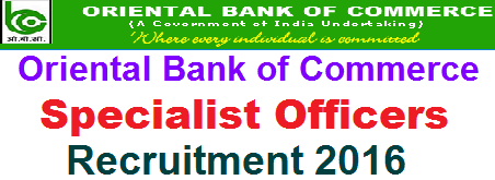 Oriental bank of commerce clerical job