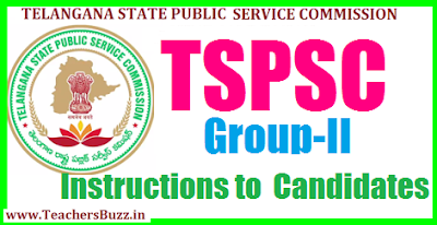 TSPSC Instructions To Group 2 Candidates- Telangana Public Service ...