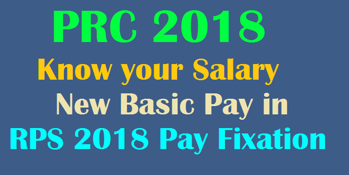 11th Prc Rps 18 Know Your Salary Expected New Basic Pay In R P S 18 At Different Fitment Levels Teachersbuzz