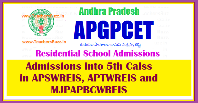 AP BRAGCET 2024 (APGPCET) AP Gurukulams 5th Class Entrance Test ...