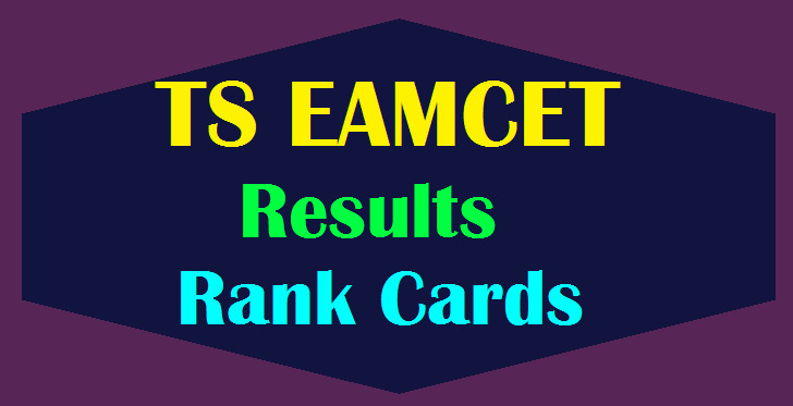 TS EAMCET 2020 Results Rank cards Download eamcet.tsche.ac ...