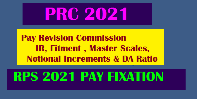 11th PRC 2021 Calculator Pay Revision Commission 2021 IR, Fitment ...