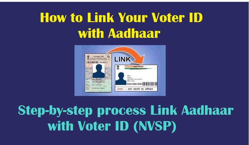 how to link aadhaar to voter id card epic card online